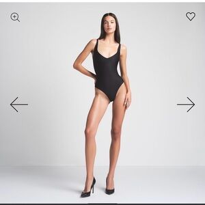SKIMS Classic Black Shapewear Bodysuit